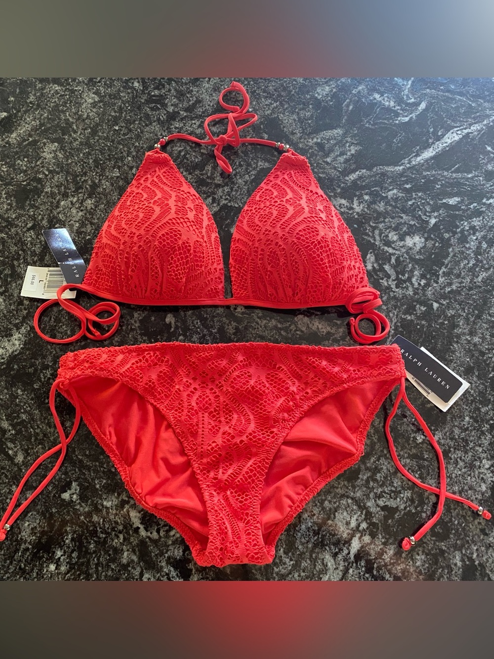 Ralph Lauren Bikini Size Large NWT